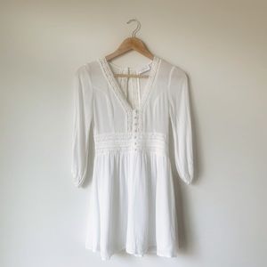 Hallelu White Mini Dress